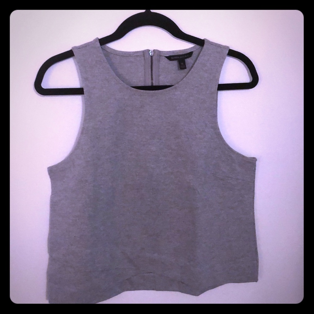 Heather grey tank